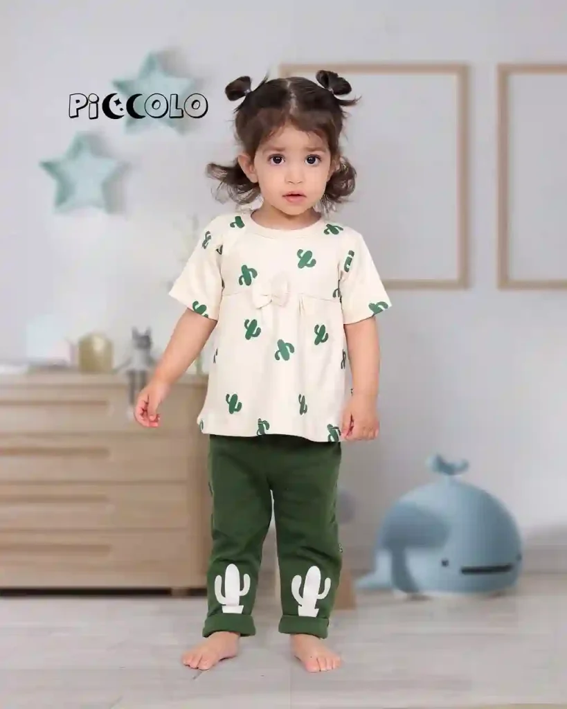 بلوز آستین کوتاه و شلوار